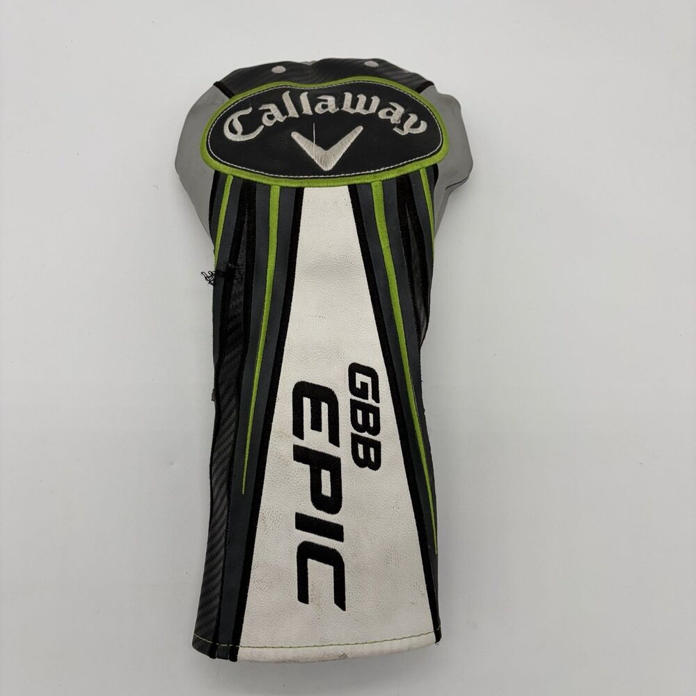 Callaway GBB Epic Driver Headcover OEM Black White Green Golf Club Cover